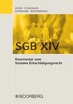 Buchcover SGB XIV Kommentar zum Sozialen Entschädigungsrecht
