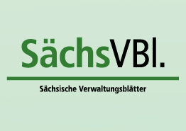 Sächsische Verwaltungsblätter – SächsVBl