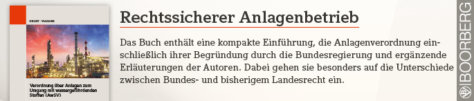 - Anzeige - Rechtssicherer Anlagenbetrieb